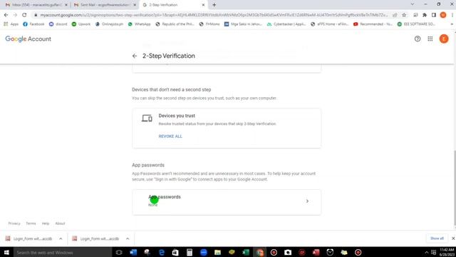 How to setup APP PASSWORD for SMTP SERVER in GMAIL 2023. смотреть онлайн