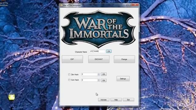 War Of The Immortals Hack v2 0 смотреть онлайн