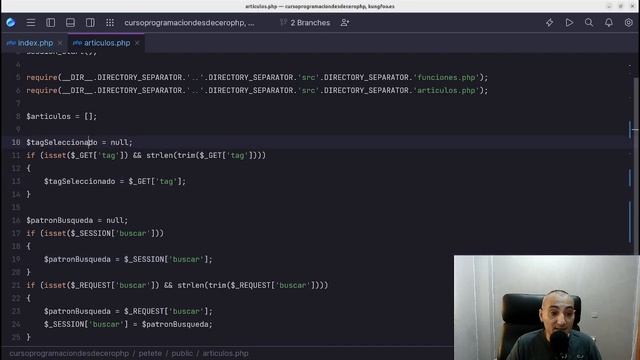 [CODEJAUS] - CURSO DE PROGRAMACION - 21 - PRACTICA - PHP SIN OBJETOS - SESIONES !! смотреть онлайн