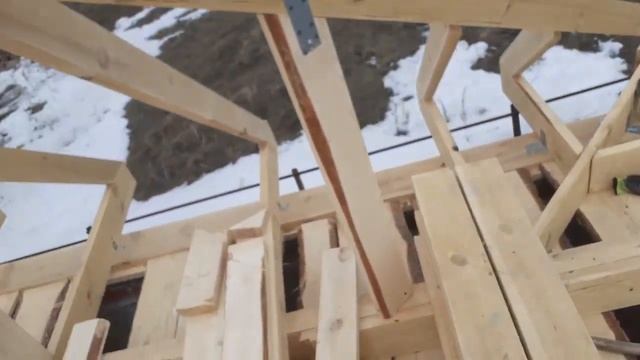 Монтаж вальмовой кровли из металлочерепицы. смотреть онлайн