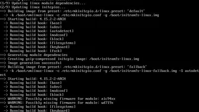 Arch Linux installs fine from archlinux-2018.02.01-x86_64.iso (kernel 4.14.15-1) смотреть онлайн
