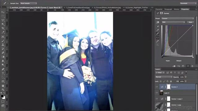 41 Продвинутые техники работы с кривыми Photoshop CS6 смотреть онлайн