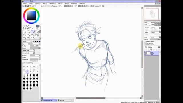 Paint Tool SAI: Sketch смотреть онлайн