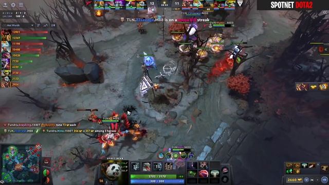 Tundra vs Talon Game 1 | Bo2 | Group Stage The International 2022 TI11 | Spotnet Dota 2 смотреть онлайн