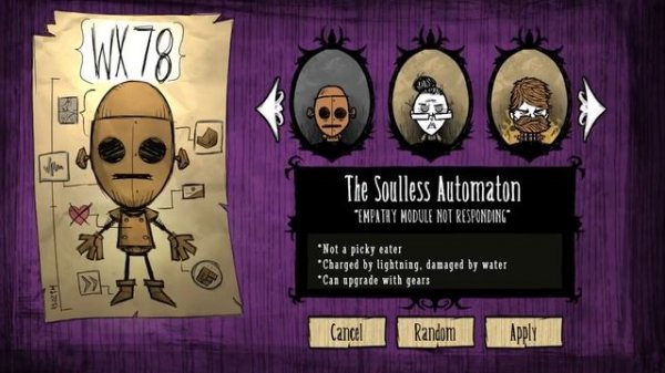 Don't Starve Tutorial - Character Guide