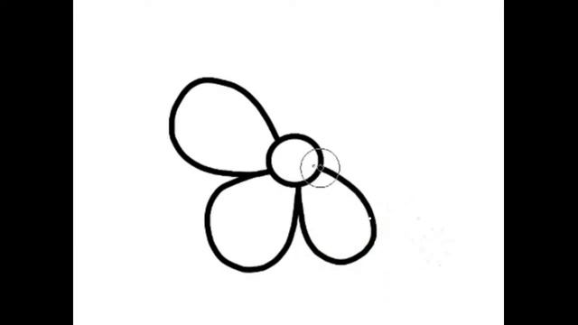 Как нарисовать цветочек -- How to draw a flower смотреть онлайн
