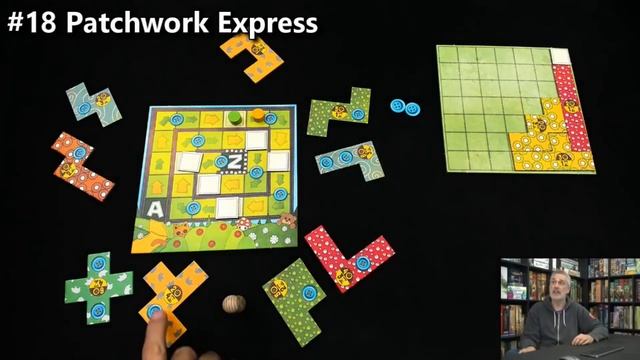Patchwork Express - Perfect For Polyomino Fanatics In A Real Hurry!