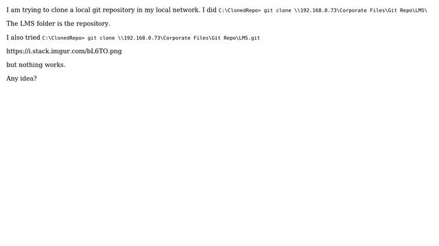 How to clone a local network git repository? смотреть онлайн