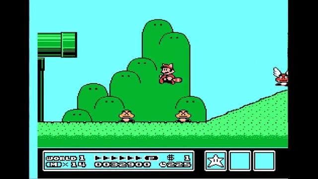 Super Mario Bros. 3 (99 lives trick) смотреть онлайн