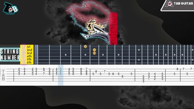 Cowboy Bebop OP - Tank! Guitar Tab Tutorial смотреть онлайн