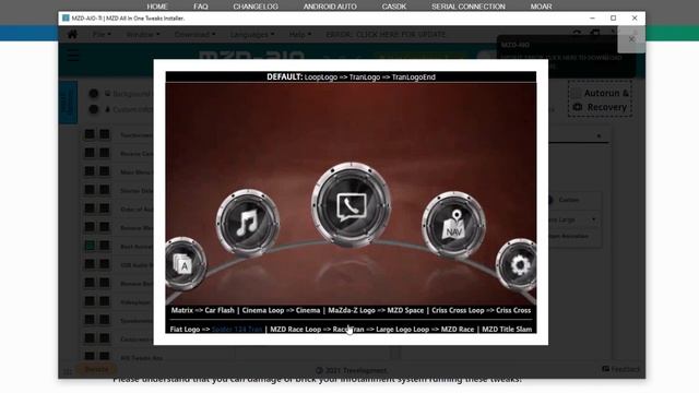HOW TO CHANGE BOOT ANIMATION ON MZD CONNECT смотреть онлайн