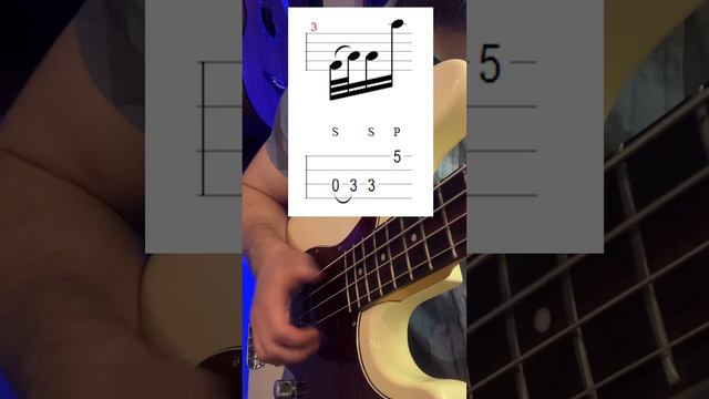 Слэповая фишка на 2 пальца 🎸🙀 смотреть онлайн