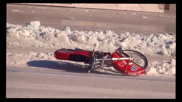 Падения гонщиков. Мотогонки на льду 2023г. Моменты.#мотоспорт смотреть онлайн