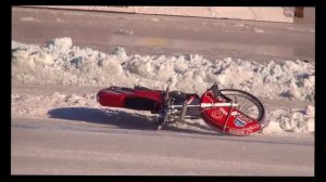 Падения гонщиков. Мотогонки на льду 2023г. Моменты.#мотоспорт