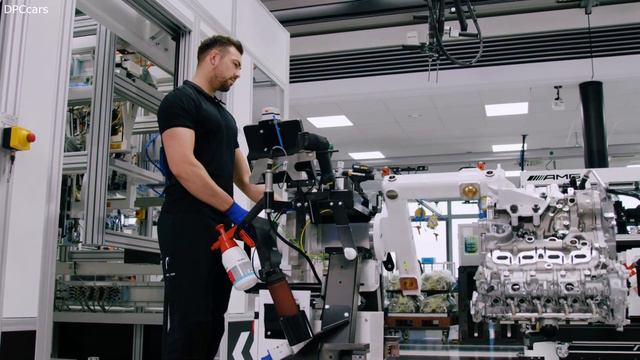 AMG M139 Engine Production Of Mercedes A45 S 4MATIC