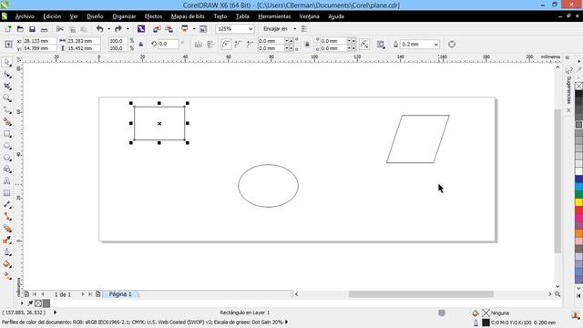 Curso Introducción a CorelDraw X6 - 09 La Paleta de Colores Estandar смотреть онлайн