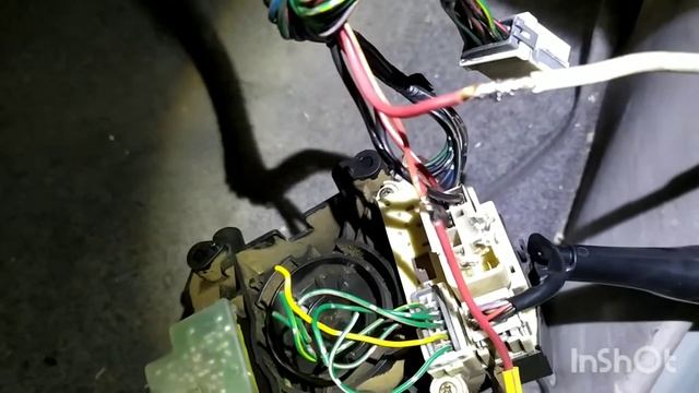 Митсубиси Делика не работают фары. Ремонт подрулевого переключателя. смотреть онлайн