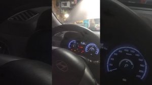 работа свечей накаливания на двигателе D4HA, ix 35