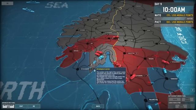 Wargame: AirLand Battle - Campaign - Fortress Oslo 10 - END смотреть онлайн