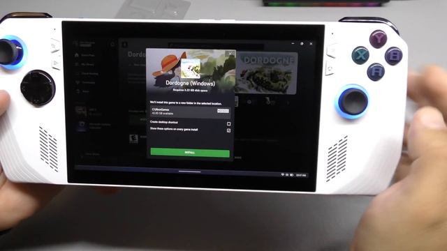 First Time Installing a MicroSD Card on ASUS ROG Ally смотреть онлайн