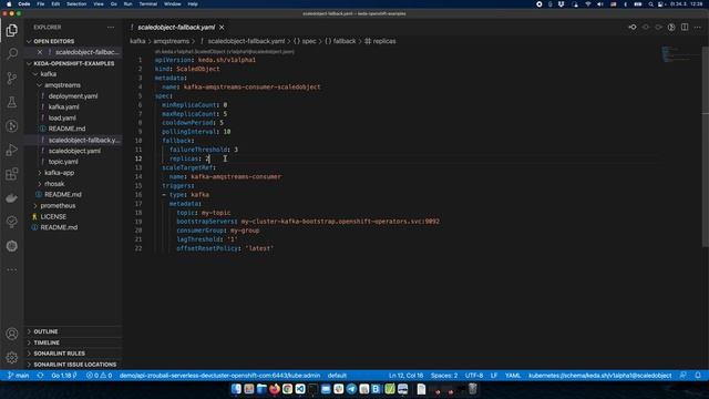 KEDA: Autoscaling of Kafka Consumer application with Fallback смотреть онлайн