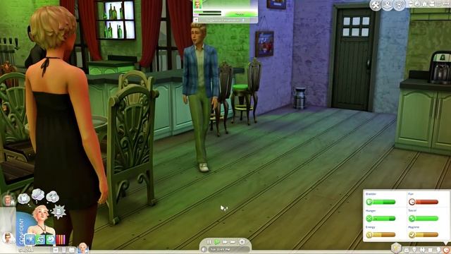 My sim is dating a Goth...OH NO (Ep. 2 | Sims 4: Short Lifespan Legacy - Gen 1) смотреть онлайн