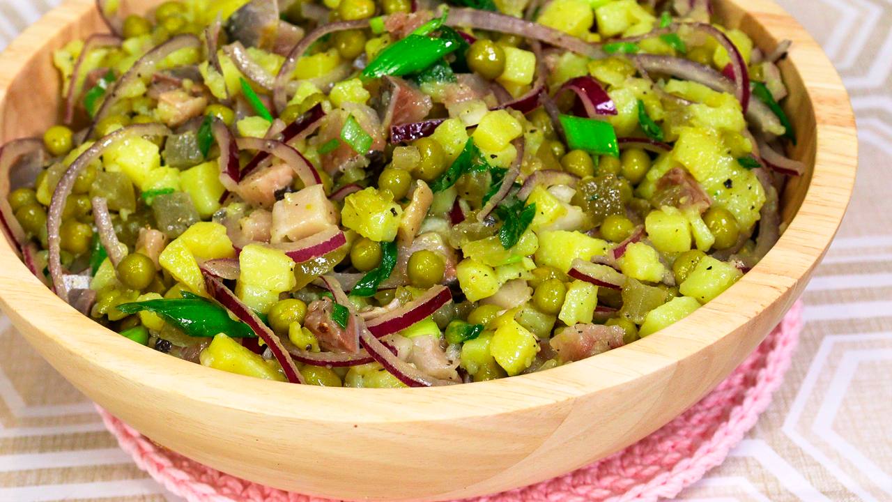 До чего же он ВКУСНЫЙ!!! Салат "Мужской" на праздничный стол смотреть онлайн