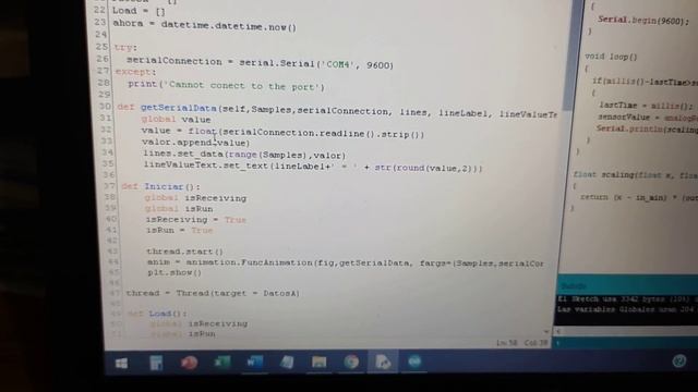 Proyecto: Sistema de monitoreo de temperatura con Tkinter de Python. смотреть онлайн