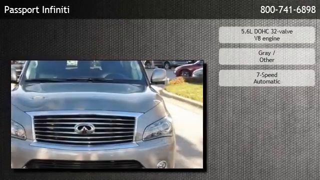 2011 Infiniti QX56 Tech Package 4x4 SUV - Washington смотреть онлайн
