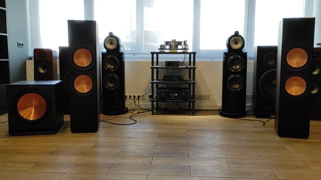 Klipsch RF-7 III & Klipsch SPL-150 & Michi X3 смотреть онлайн