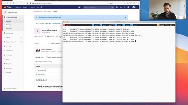 Investigation into reducing repo size смотреть онлайн