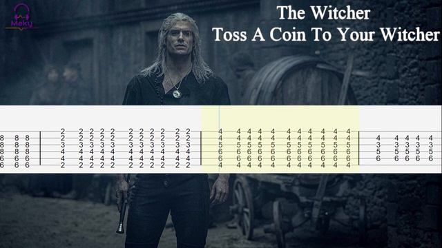 Toss A Coin To Your Witcher [Guitar Tabs Tutorial]