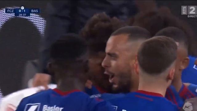 Zurich vs Basel 0-1 Arthur Cabral Rocket GOAL смотреть онлайн