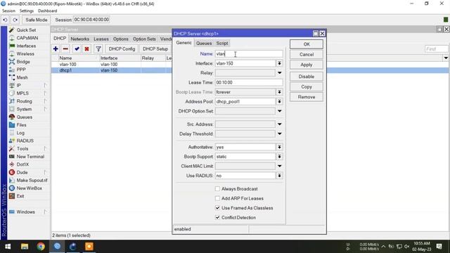 Multiple dhcp server on single port using vlan on mikrotik смотреть онлайн