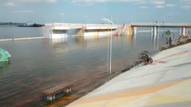 Затопленная набережная и каркающие чайки смотреть онлайн