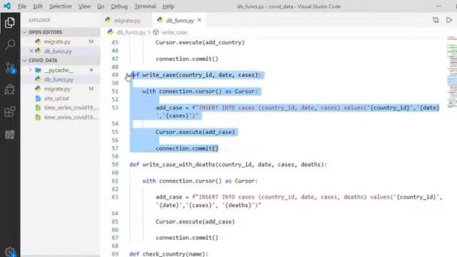 Mysql With Python Using (PYMYSQL module ) -COVID19 ASSIGNMENT смотреть онлайн