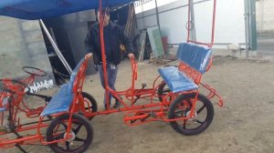 4-х местный веломобиль Российского производства