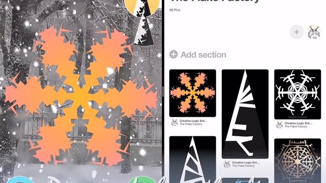 The Flake Factory - Sharing a Snowflake on Pinterest смотреть онлайн
