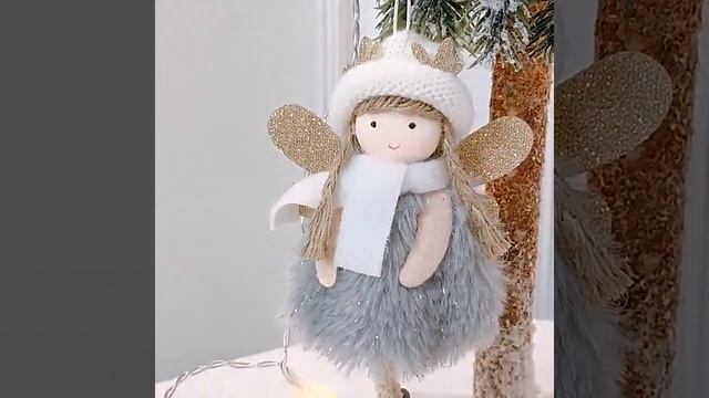 Новогодние игрушки на елку ангелочки смотреть онлайн