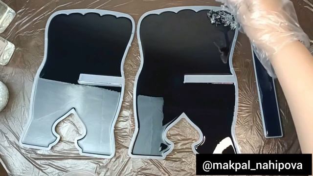 Подставка из эпоксидной смолы/ Подставка под коран/Подставка под книгу/Эпоксидная смола/Резин арт смотреть онлайн