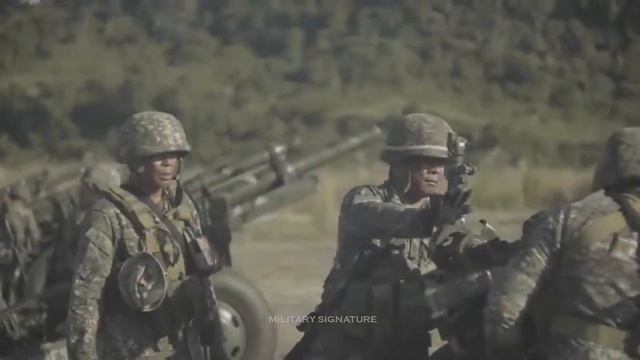 Британская гаубица L119 смотреть онлайн