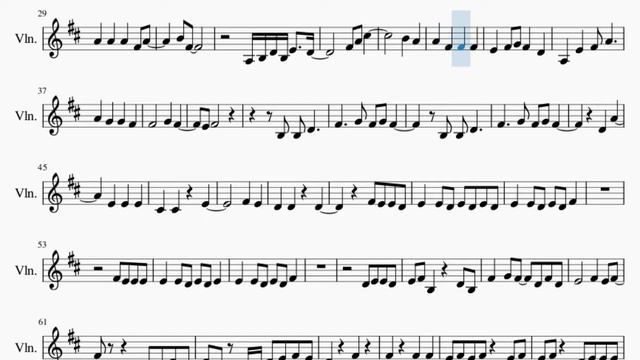 Violin Sheet Music: How to play Smokin Out The Window by Bruno Mars ft Anderson Paak and Silk Sonic смотреть онлайн