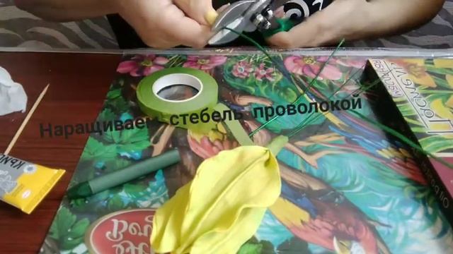 Лилия из фоамирана/2часть/Своими руками/Завершение смотреть онлайн