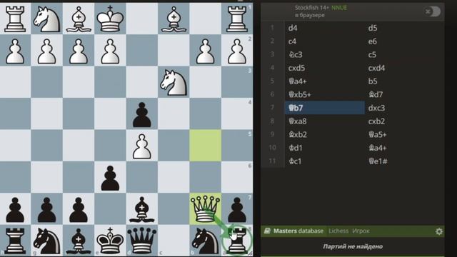 ПОСТАВЬ БЫСТРЫЙ МАТ В НАЧАЛЕ ПАРТИИ. САМАЯ СИЛЬНАЯ ЛОВУШКА Шахматы Ловушки смотреть онлайн