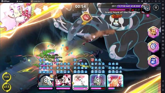 lv.30 Giant Squid of the Deep Sea // Tropical Raids // Cookie Run Kingdom смотреть онлайн