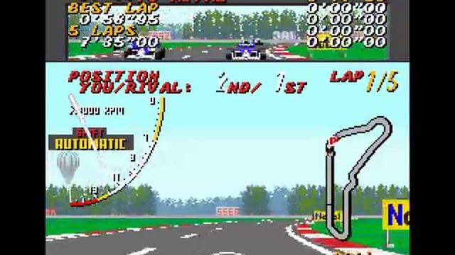 Mega-CD Longplay [101] SEGA Classics Arcade Collection 5-in-1 - Monaco Super GP смотреть онлайн