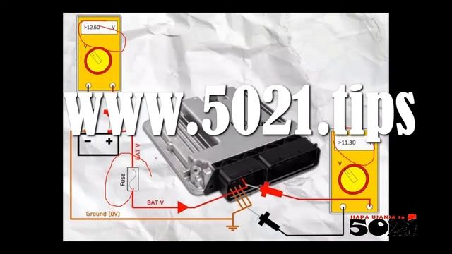 ECU REPAIR TIPS (part 6) ujanja Establishing the, Data & Power Lines! смотреть онлайн