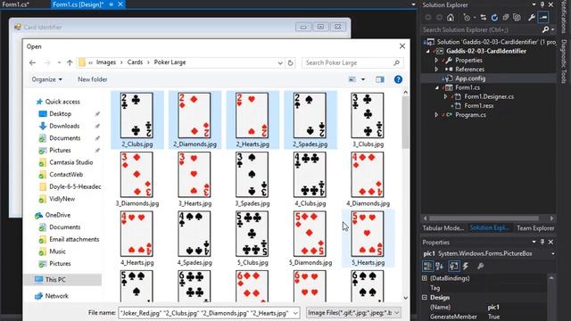 Starting Out With Visual C# - Card Identifier (Intro To Visual C#) - Windows Forms смотреть онлайн