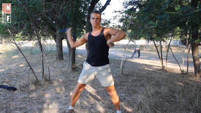 Асинхронный верт. Обучение нунчаку. NUNCHAKU FREESTYLE. Tutorial. смотреть онлайн