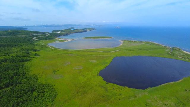 Kite aerial video\photography | Остров Русский | Бухта Ахлестышева | 4k смотреть онлайн